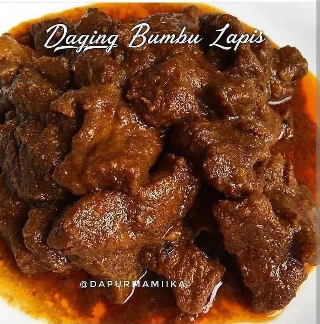 Resep Daging Bumbu Lapis Empuk Cocok Untuk Menu Idul Adha 