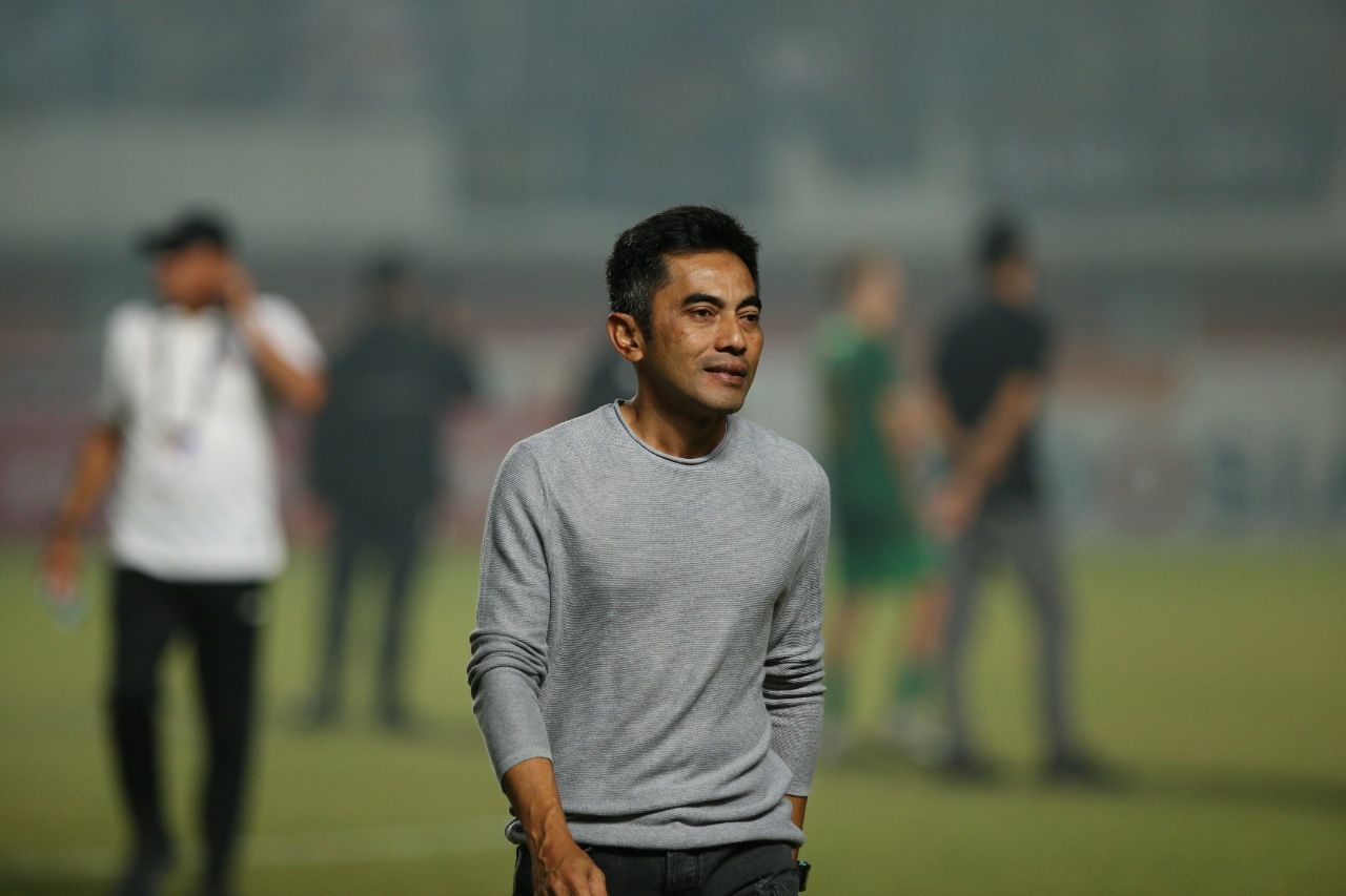 Ilustrasi pelatih PSS Sleman, Seto Nurdiantoro.