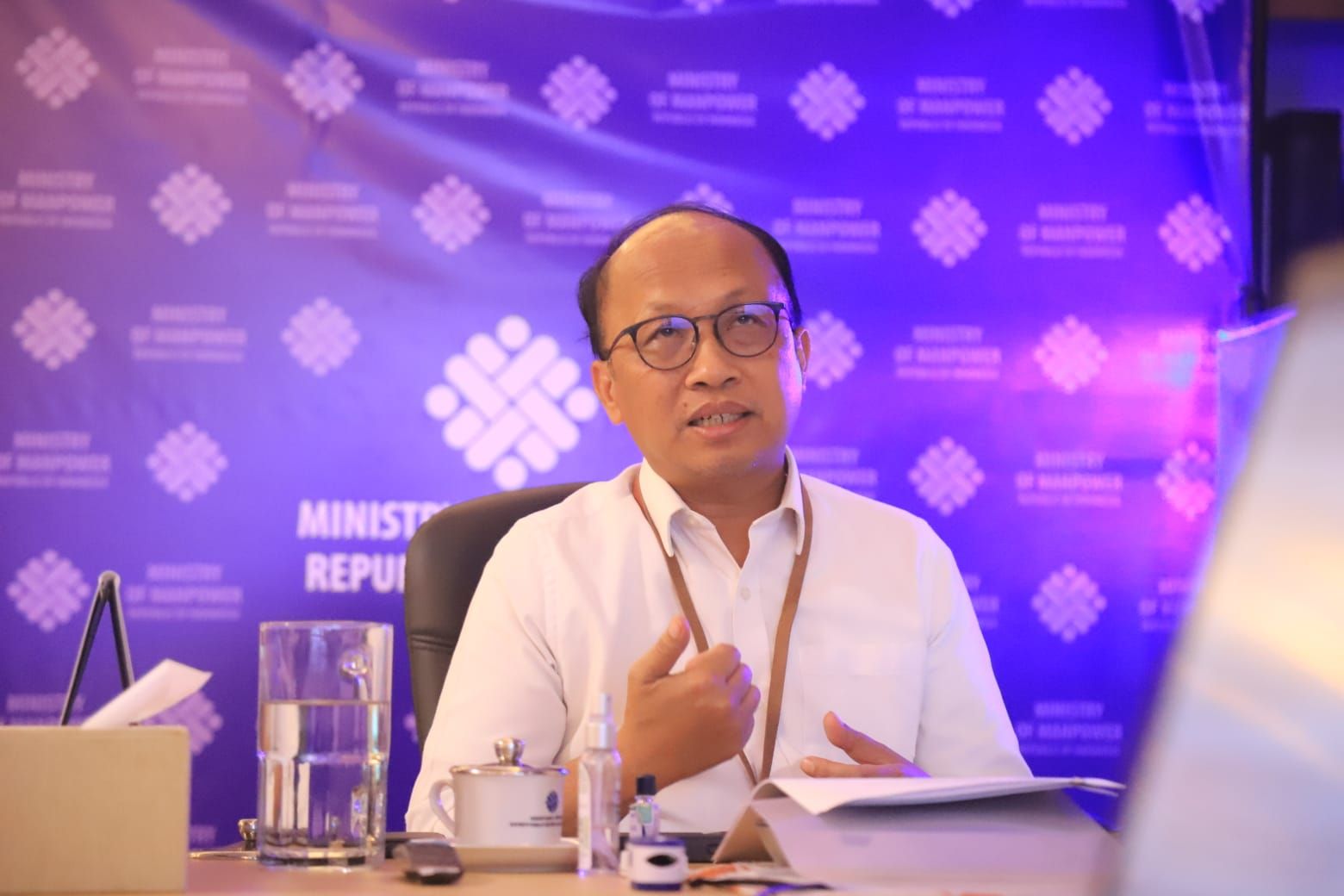 Sekjen Kemnaker Anwar Sanusi
