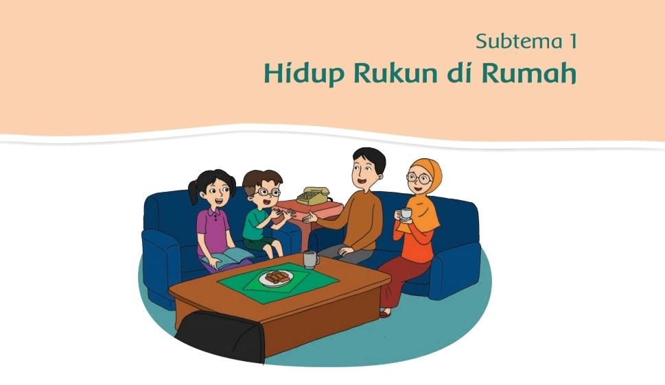 Ini Kunci Jawaban Tema Kelas Sd Subtema Halaman Hidup Rukun Halaman