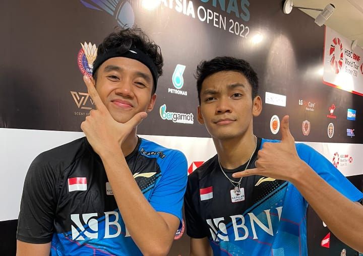 Bagas Maulana-Shohibul Fikri /Twitter/Badminton Indonesia/