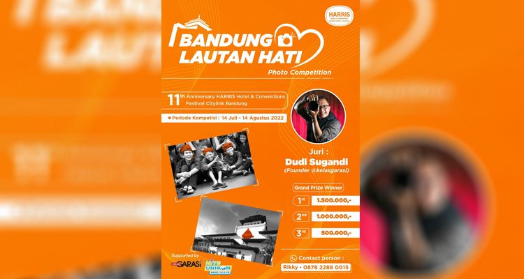 HARRIS Festival Citylink Bandung Adakan Kompetisi Foto Bertajuk Bandung Lautan Hati.