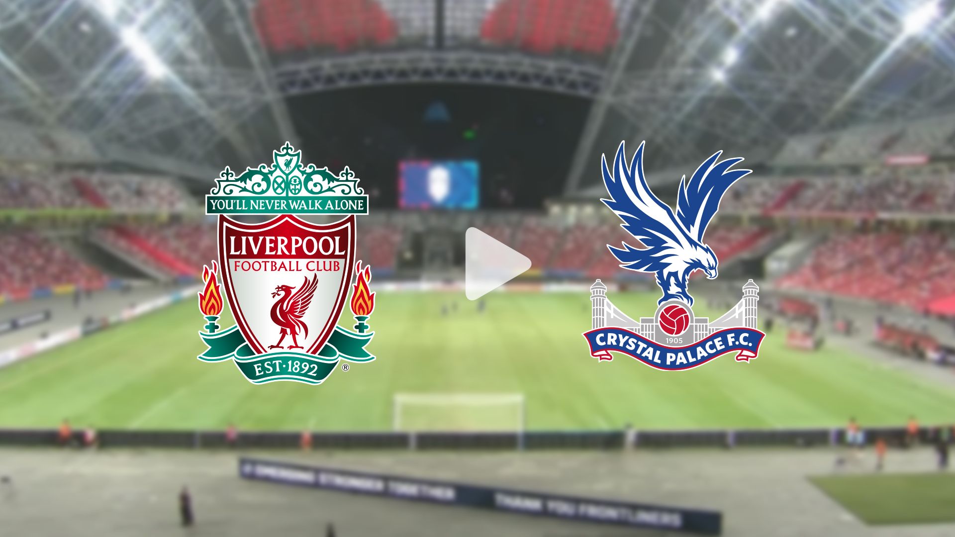 Palace vs liverpool