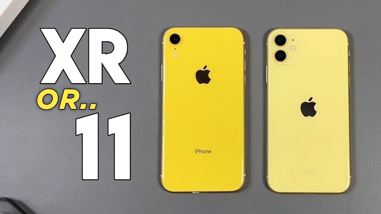 iphone xr vs iphone 11 in 2022