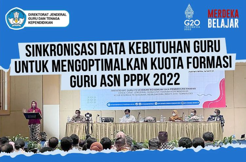 sinkronisasi data bagi guru honorer pada seleksi PPPK 2022