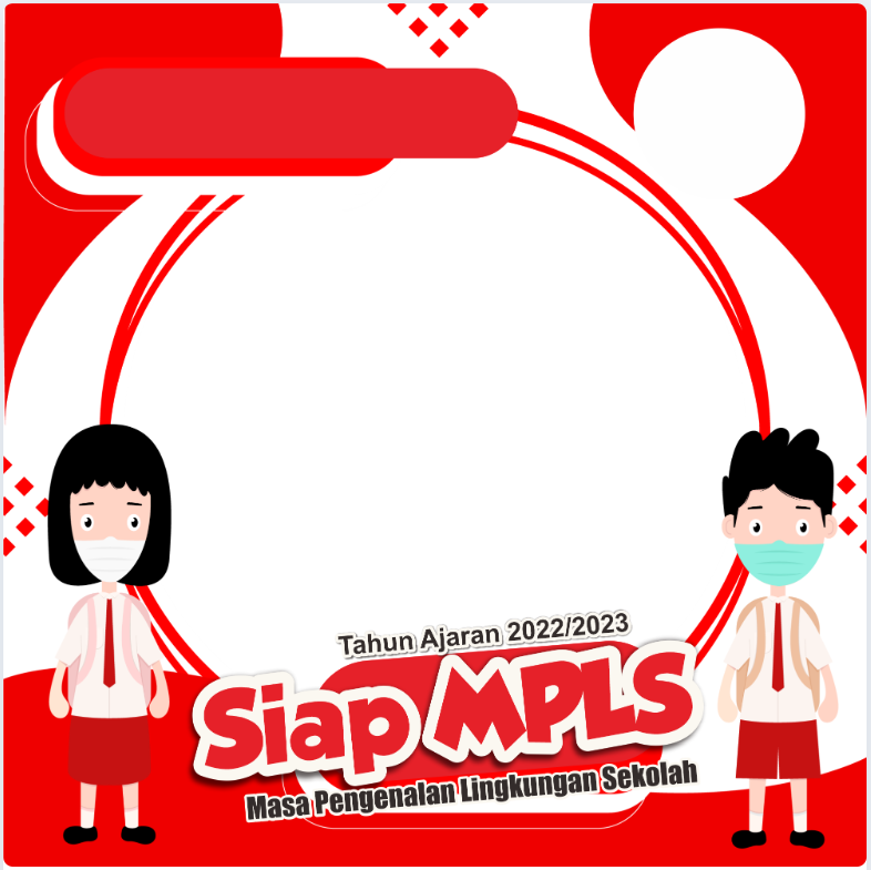 SERBA GUNA! 3 Desain Twibbon MPLS Bisa Dipakai Siswa Baru SD, SMP, SMA ...