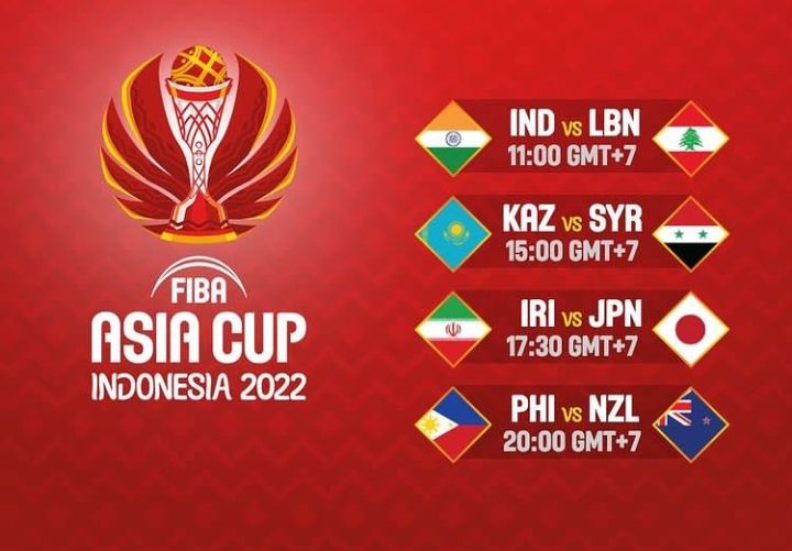 JADWAL FIBA Asia Cup 2022 Hari Ini, Update Klasemen Grup A sampai D