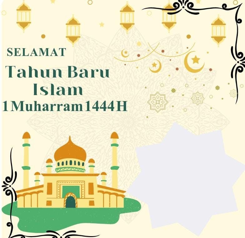 25 Twibbon Tahun Baru Islam 2022 Untuk Dibagikan Ke Media Sosial 1 Muharram 1444 H.