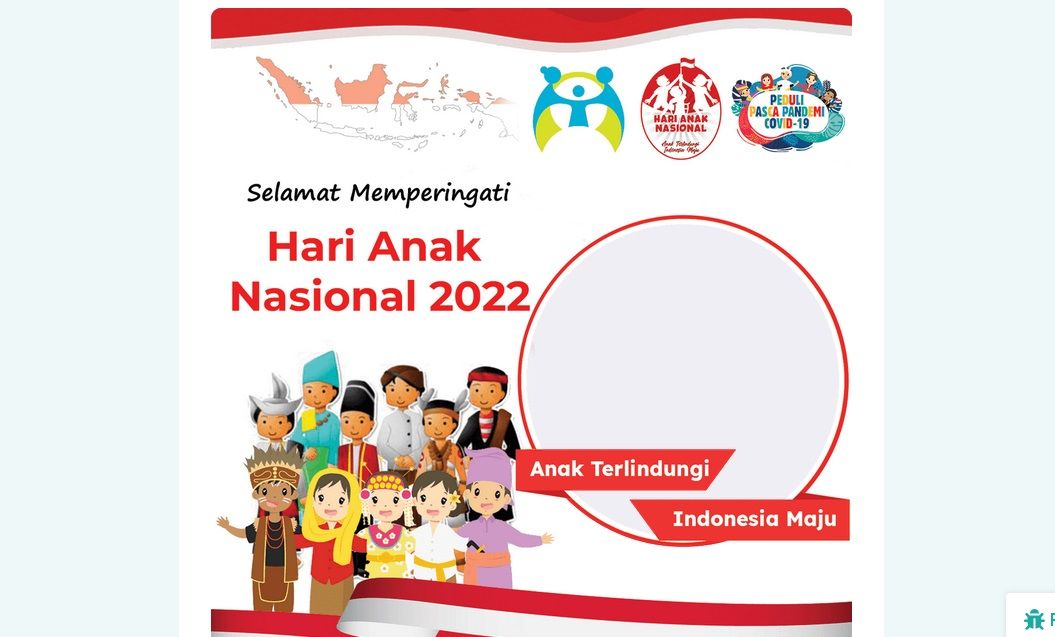 17 Link Twibbon Hari Anak Nasional 23 Juli 2022, Cocok Dibagikan ke
