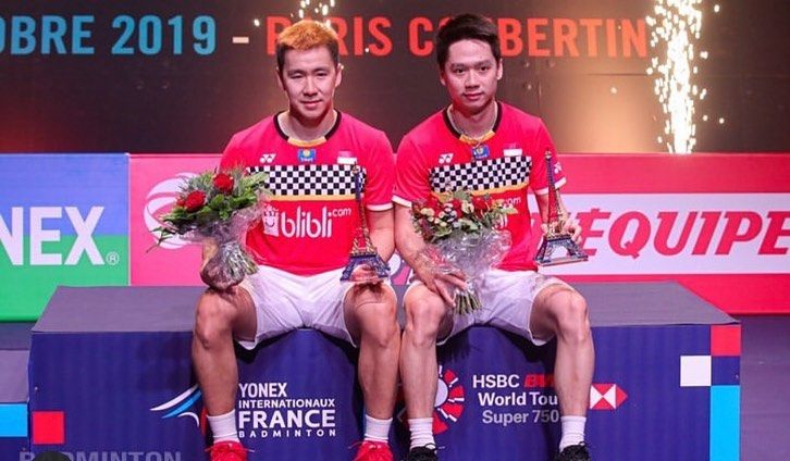 Marcus Gideon dan Kevin Sanjaya