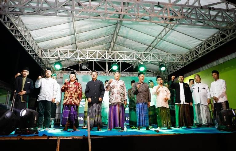 Inginkan Kepemimpinan Berintegritas dan Membawa Perubahan, Ribuan Santri & Ulama Dukung Ganjar Presiden 2024//Foto ist