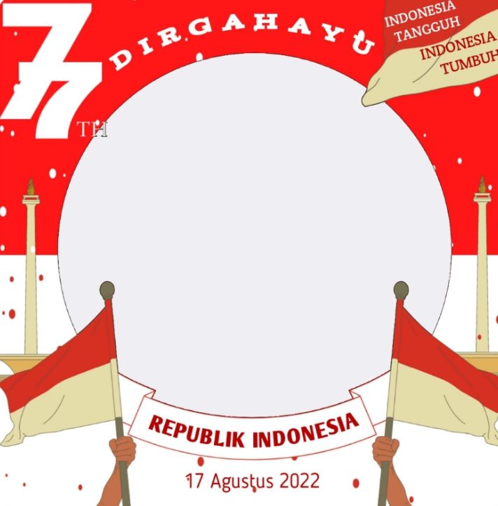 10 Link Twibbon Keren HUT Ke 77 Kemerdekaan Indonesia 17 Agustus 2022 ...