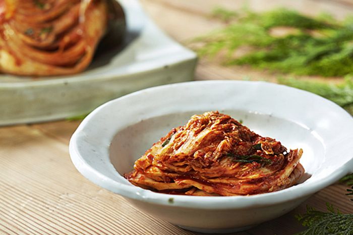 Baechu Kimchi, salah satu olahan Kimchi khas Korea.