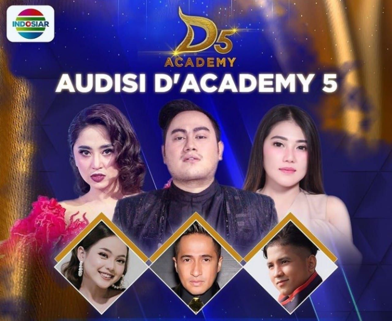 Sedang tayang Dangdut Academy 5 Audition episode 6 di Indosiar, ini juri dan host yang bertugas 