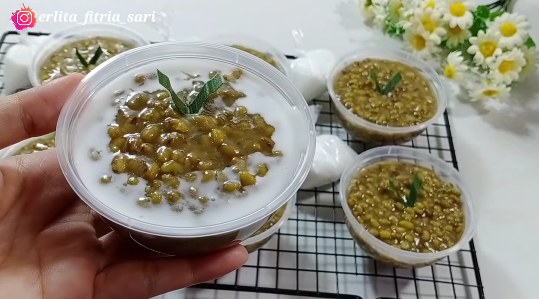 resep cemilan bubur kacang hijau
