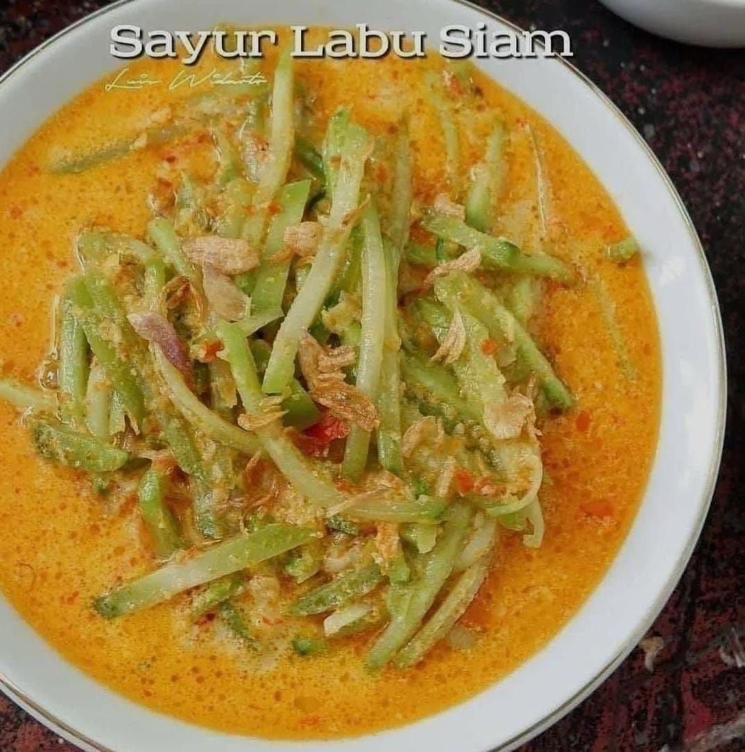 Resep Labu Siam Kuah Santan Sayur Gurih Sederhana Yang Menggugah Selera