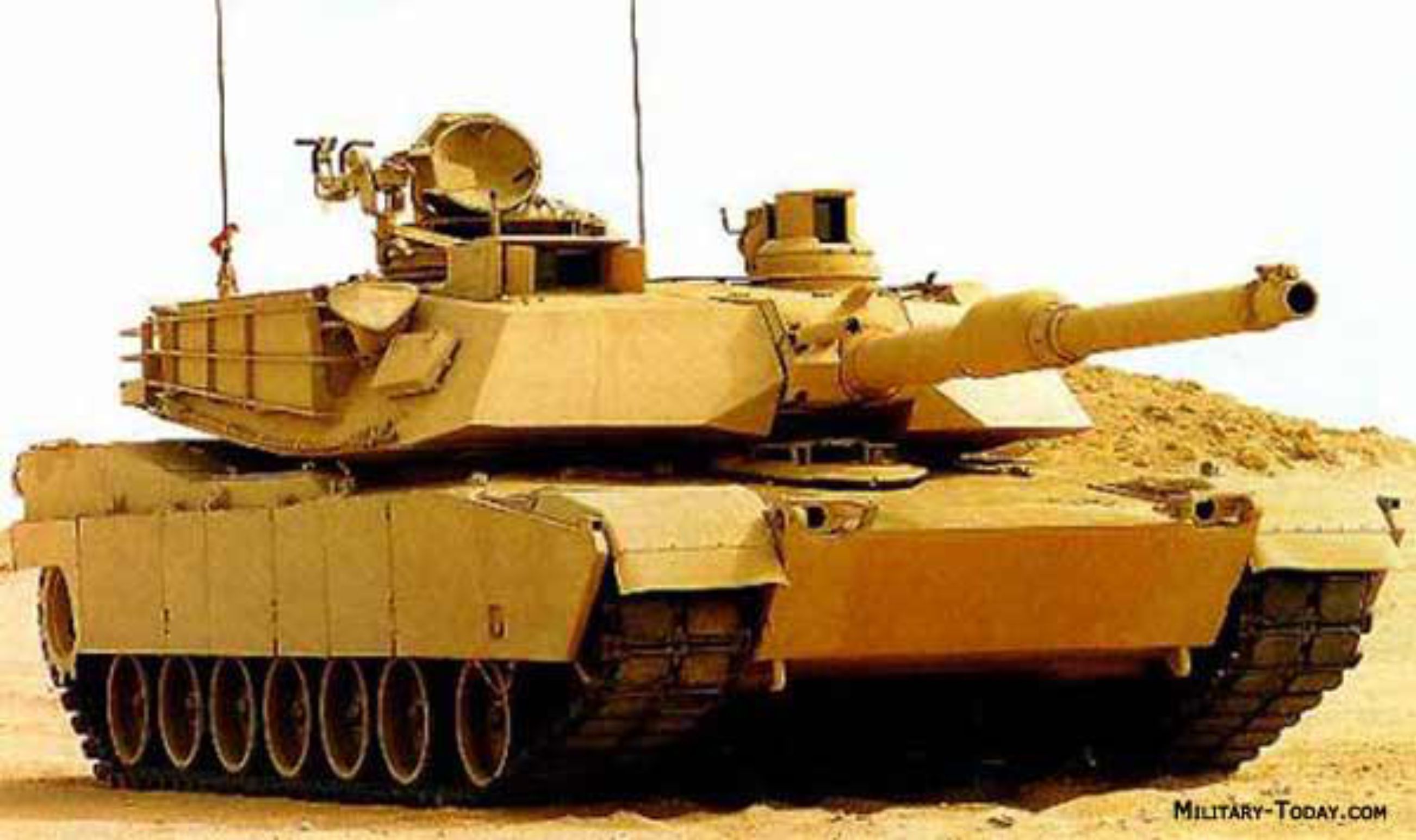 Ilustrasi MBT Abrams milik Amerika Serikat yang dipertimbangkan menjadi bagian dari bantuan militer ke Ukraina