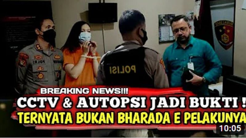 Thumbnail yang menyebut Bharada hanya tumbal dalam kasus tewasnya Brigadir J./ Tangkapan layar YouTube PAKDE TV./