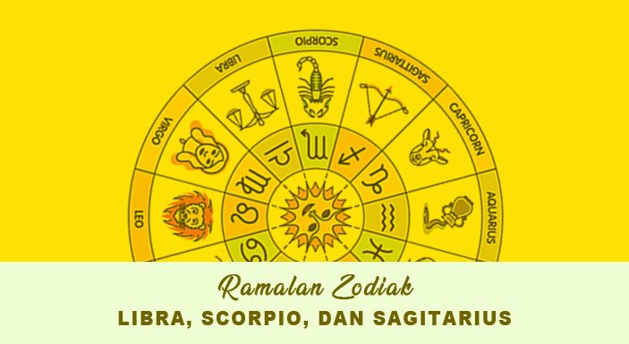 Ramalan Zodiak Besok 19 Februari 2023 untuk Libra, Scorpio, dan Sagitarius