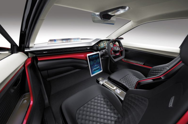 Desain Interior X-Concept mobil yang disebut All New Toyota Agya dan Daihatsu Ayla 2023