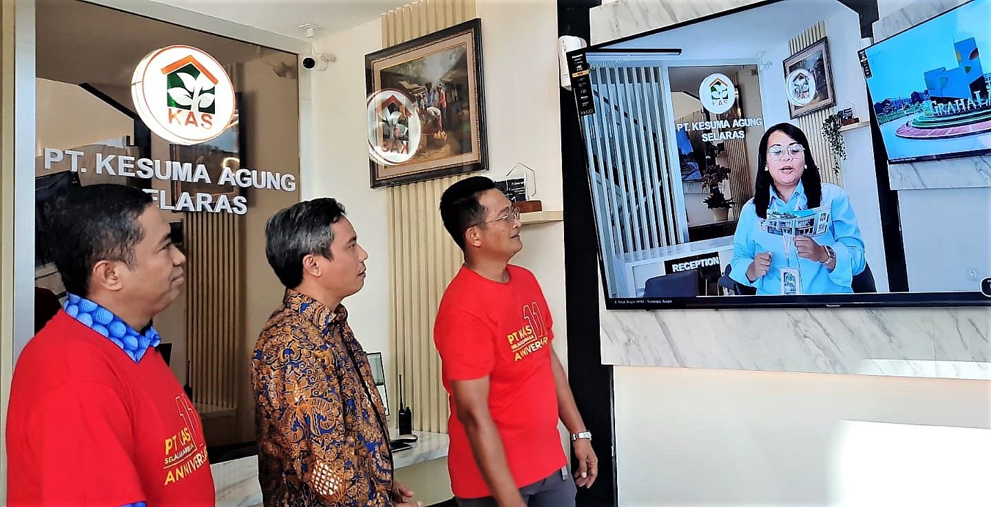 Peresmikan kantor pemasaran Graha Laras Sentul, yang berlokasi di Kawasan Sentul, Bogor, Jawa Barat, Kamis, 28 Juli 2022