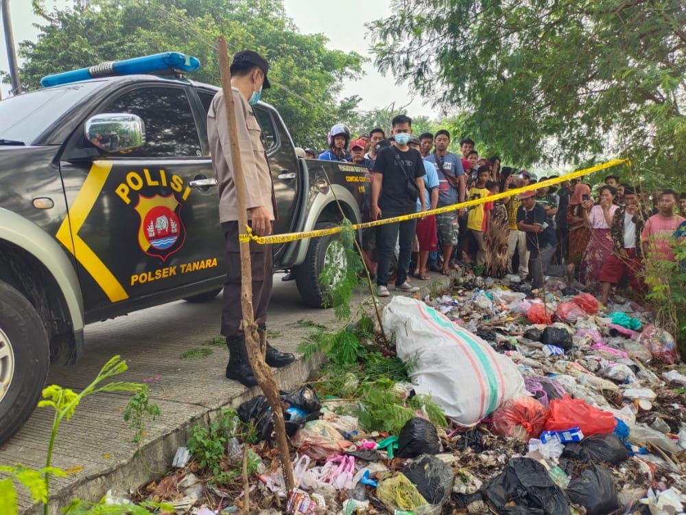 Mayat Dalam Karung Ditemukan Di Tempat Pembuangan Sampah Di Tanara ...