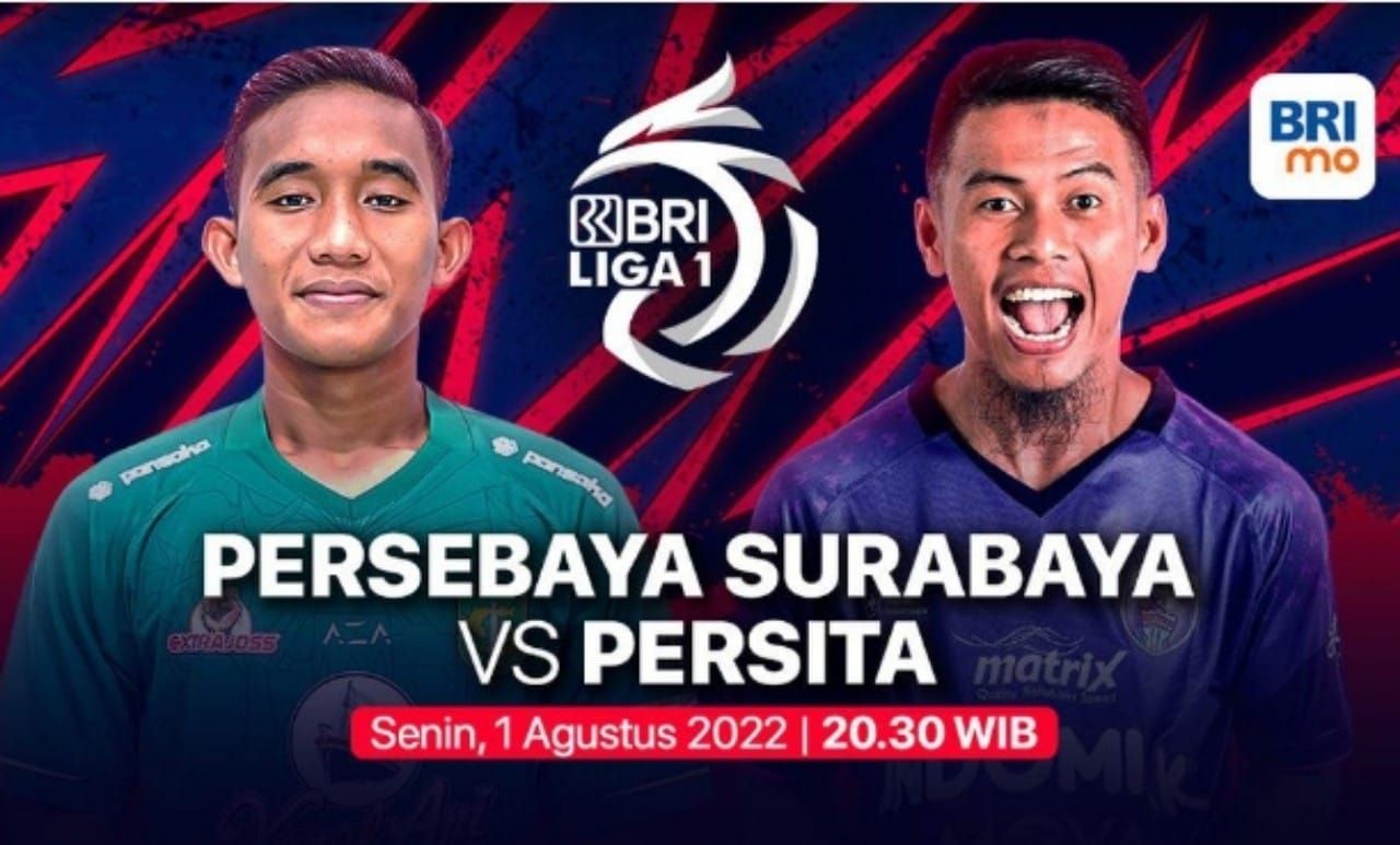 Jadwal Pertandingan Persebaya vs Persita Tangerang di Liga 1 Musim 2022