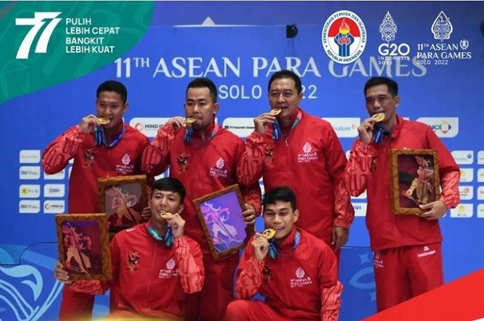 Tim Bulutangkis Indonesia berhasil meraih medali emas di ajang ASEAN Para Games 2022, juga ada dua cabor lainnya yang raih kemenangan/