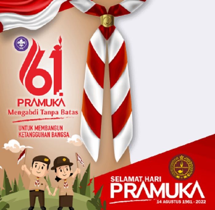 Kumpulan Lirik Lagu Pramuka Peringatan HUT Pramuka ke 61 Tahun 2022