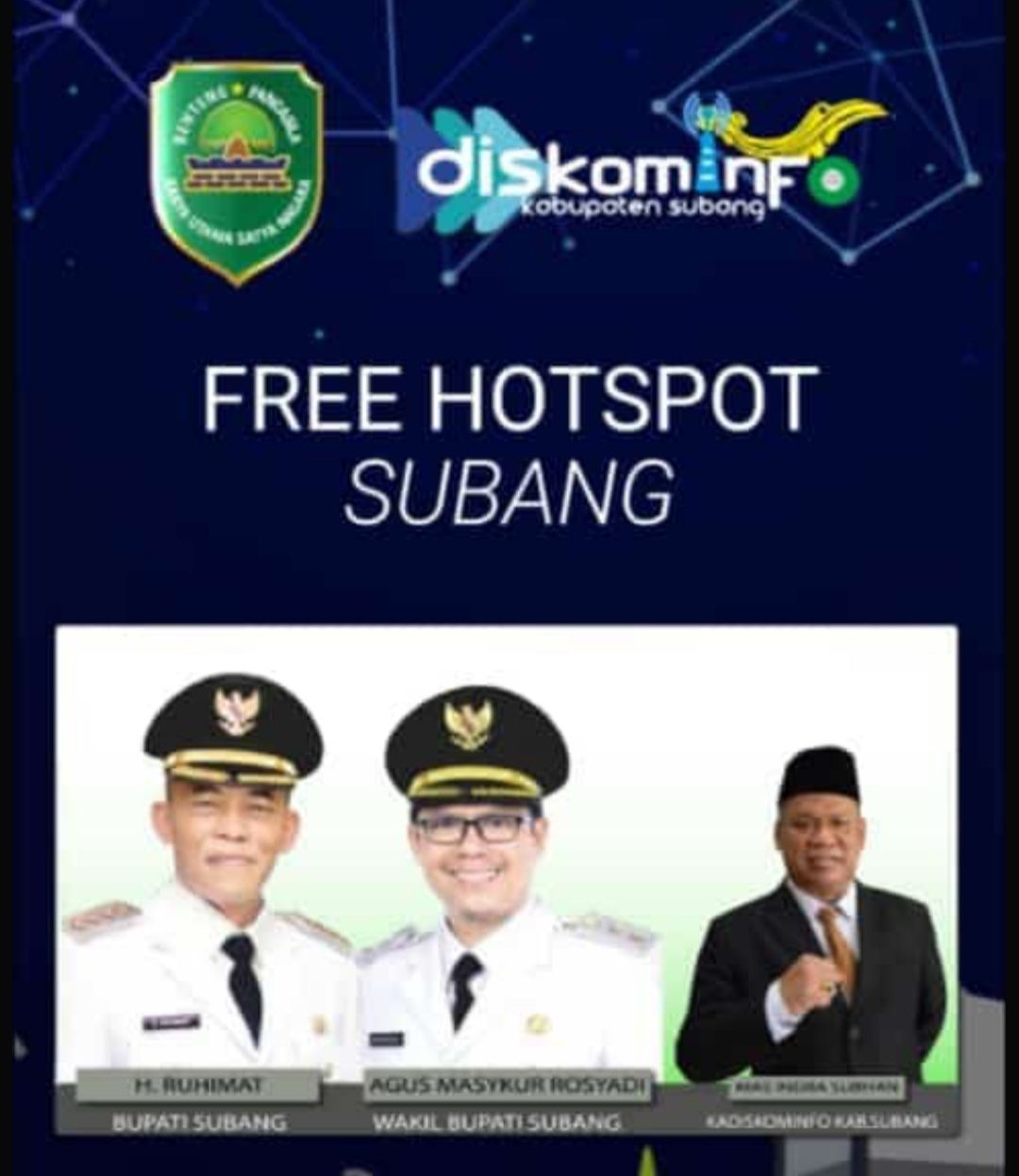 Free Hotspot Subang di Alun- Alun