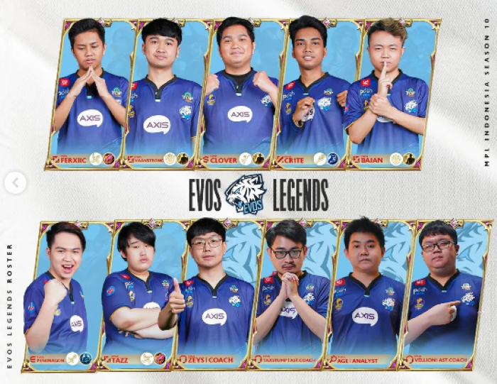 MPL ID Season 11 Dimulai, EVOS Legends Umumkan Roster Resmi   Halaman