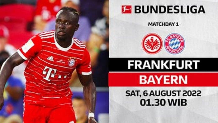 LINK STREAMING Eintracht Frankfurt vs Bayern Munchen Bundesliga Malam Ini: Jadwal dan Prediksi Pertandingan.
