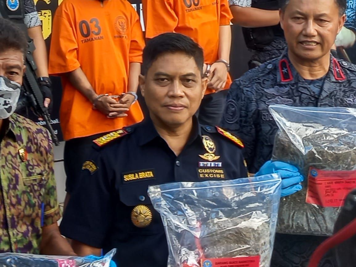 Kepala Kantor Wilayah (Kakanwil) Bea Cukai Bali, NTB dan NTT, Susila Brata ungkap antisipasi yang dilakukan bea cukai terkait peredaran narkotika di Bali.