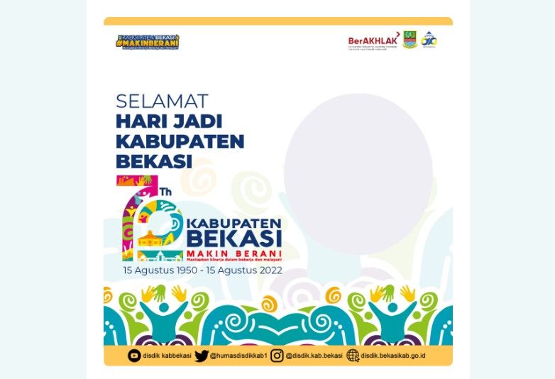 Twibbon Hut Kabupaten Bekasi Pasang Twibbon Hari Jadi Bekasi Ke 72 Tahun 2022 Berikut Link 6639