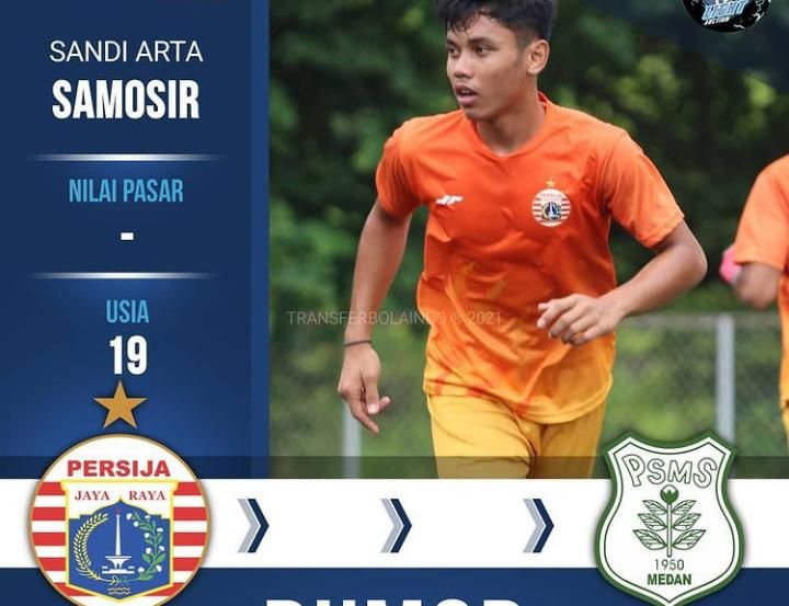 Profil Sandi Arta Samosir, Pemain Anyar PSMS Medan Jelang Liga 2 2022 Dari Klub Persija Jakarta