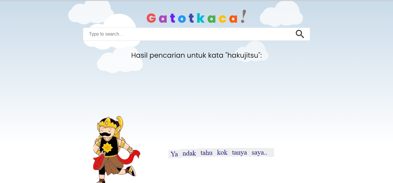 Rame Di Twitter, ‘Gatotkaca Search Engine’ Karya Anak Bangsa Beneran Dibuat!