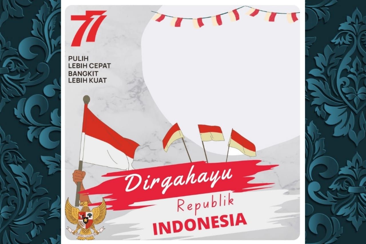 Twibbon 17 Agustus, Twibbon Hari Kemerdekaan Indonesia ke 77. 
