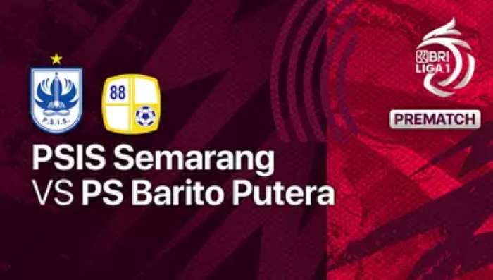 Link live streaming PSIS Semarang vs Barito Putera BRI Liga 1, sedang berlangsung sore ini.