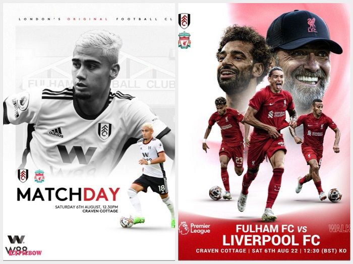 Link live streaming Fulham vs Liverpool di EPL Premier League atau Liga Inggris 2022 hari ini: prediksi skor, line up, H2H dan siaran langsung TV online.