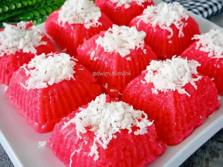 Resep Olahan Tape Singkong Yang Praktis Kue Apem Edisi Merah Putih