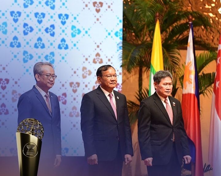 Ilustrasi para pemimpin dan petinggi negara ASEAN