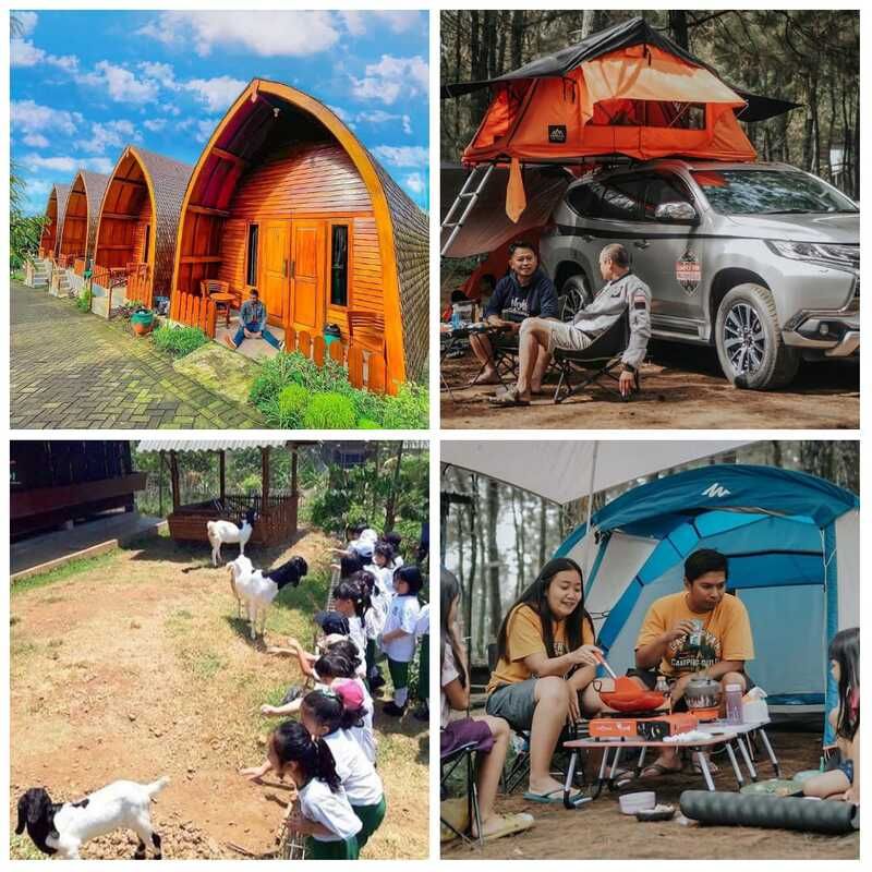 Pesona Glamping Paling Hits Suasana Ala Koboy Caravan Camp Dan Wisata