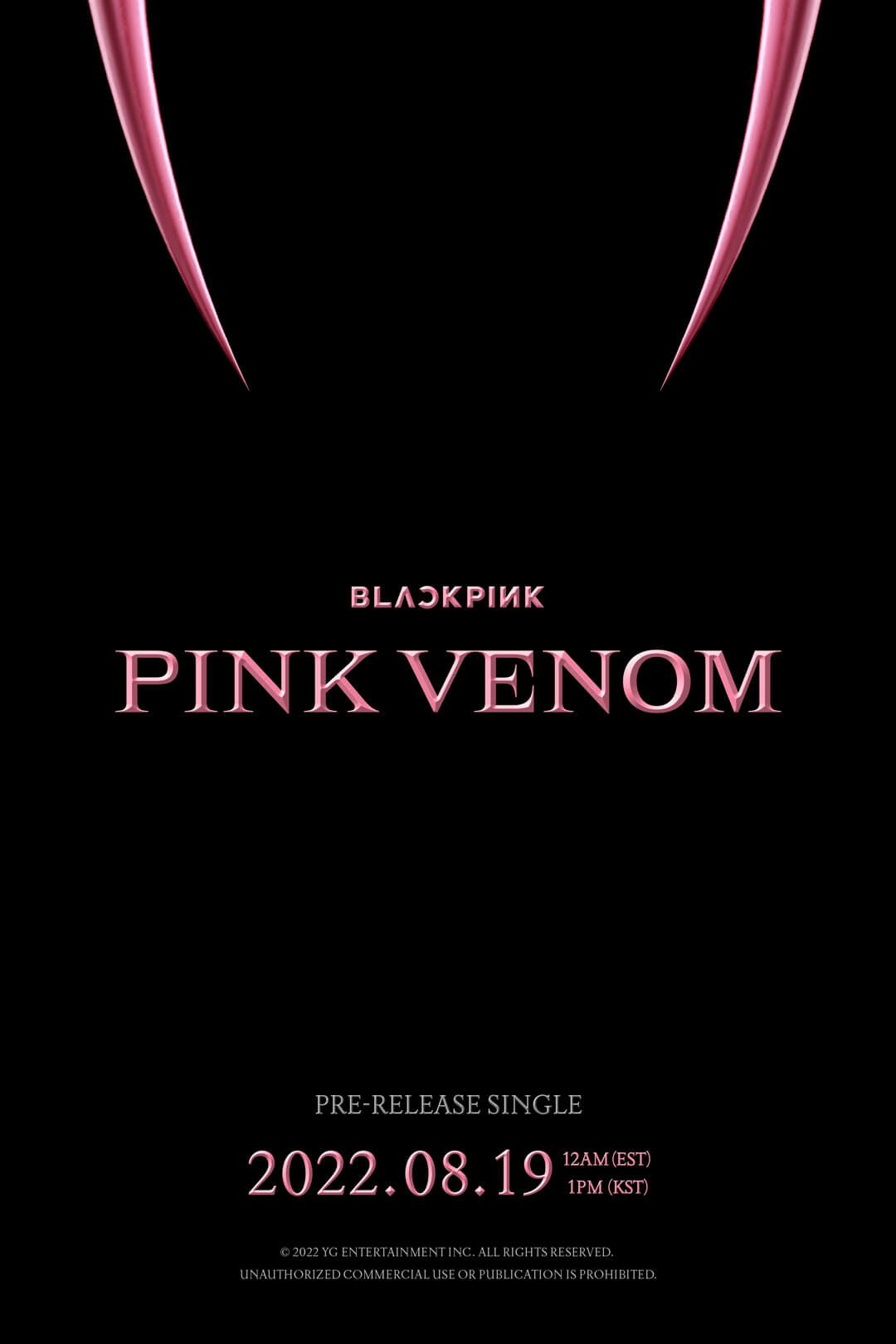 Poster Pra Rilis Single BLACKPINK 'PINK VENOM', Disukai Lebih 400 Ribu di Weibo Hanya Dalam 30 Menit