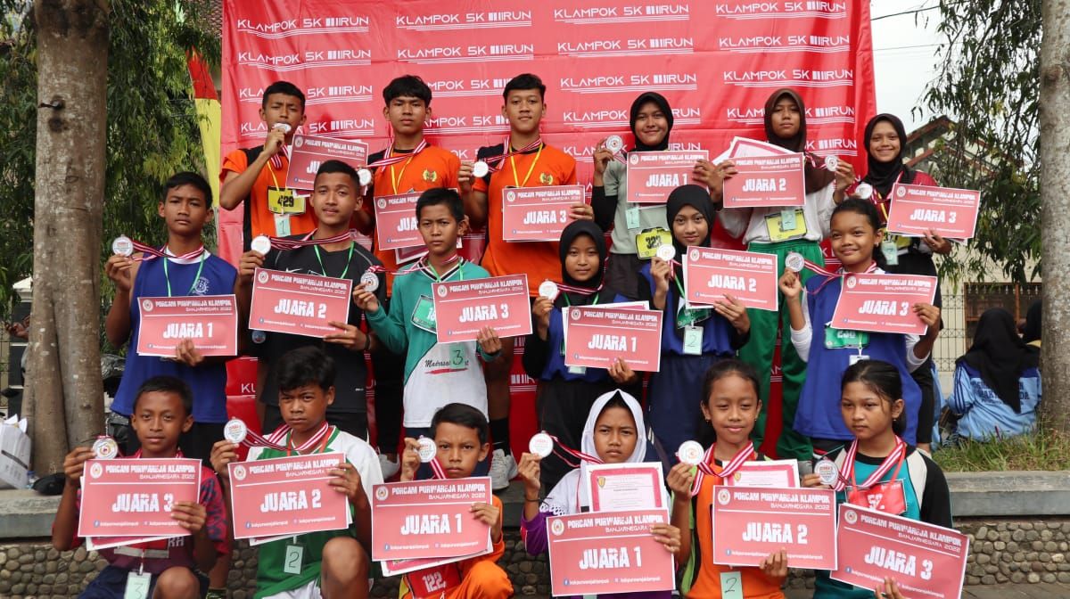 Pemenang Klampok 5K Run, Gekaran Event Porcam Purwareja Klampok, Selasa 9 Agustus 2022