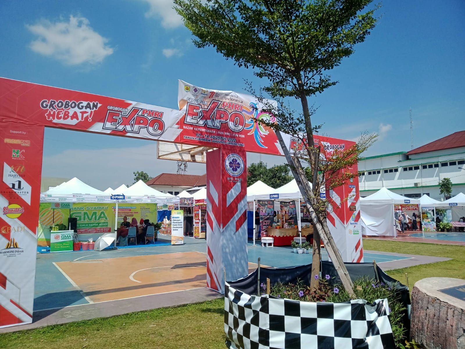 Expo PHRI Grobogan yang digelar dalam ranga Hari Kemerdekaan RI ke 77 ini dihelat di Taman Ir Soekarno Purwodadi.