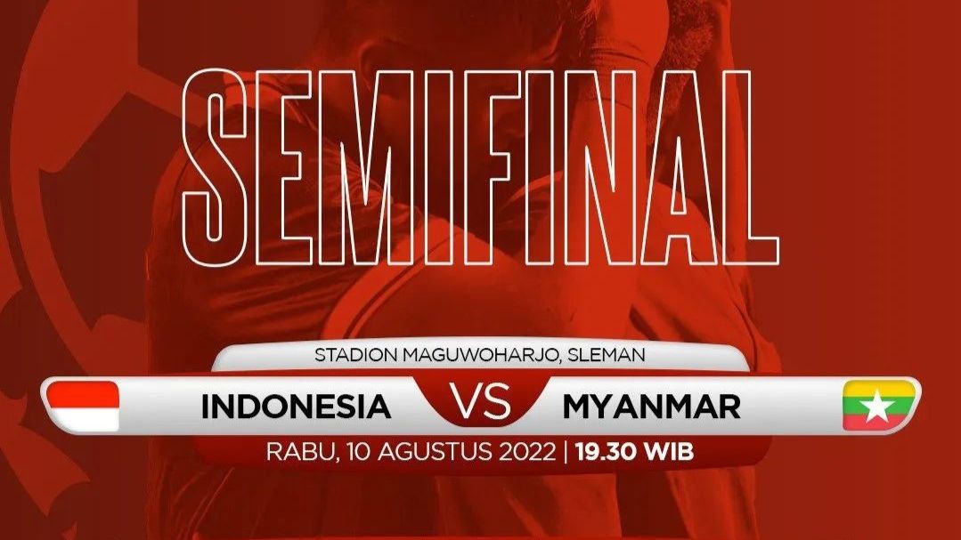 Semifinal Piala AFF U16 antara Timnas Indonesia vs Myanmar live di Indosiar, Rabu 10 Agustus 2022.*