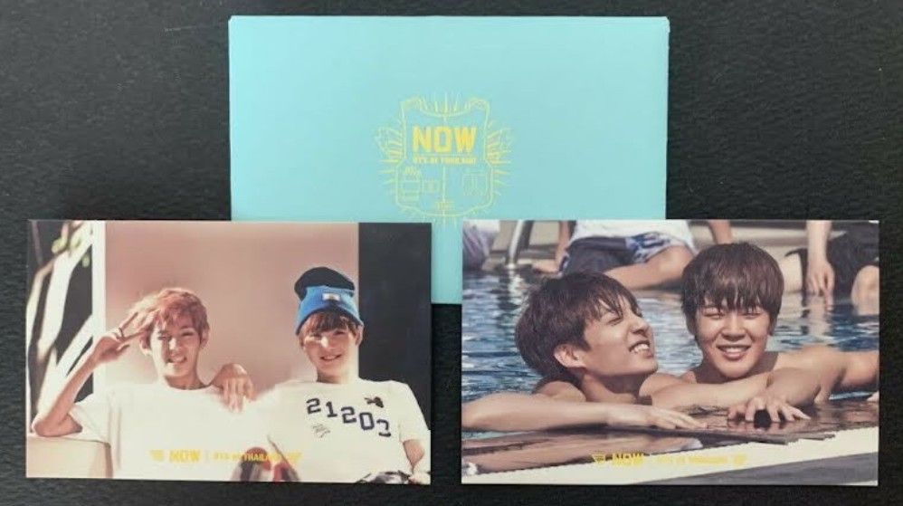 Photocard V, Jimin, Suga, dan Jungkook BTS