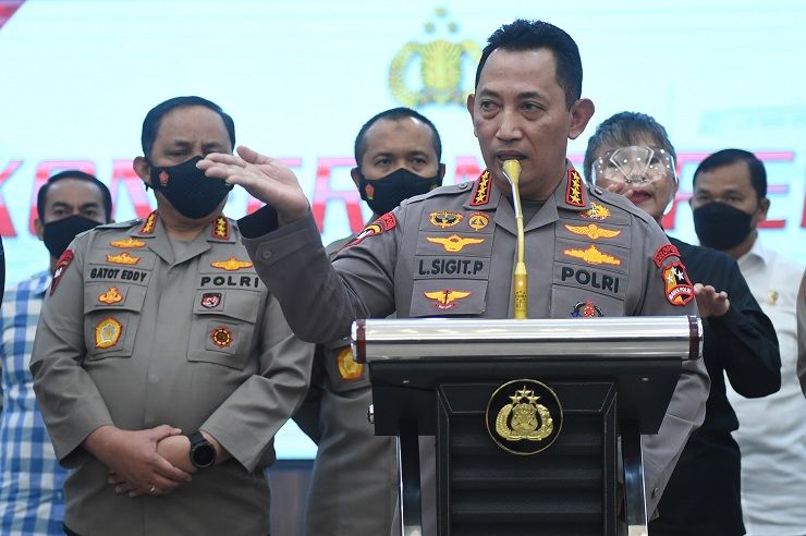 Kapolri Jenderal Pol Listyo Sigit Prabowo 