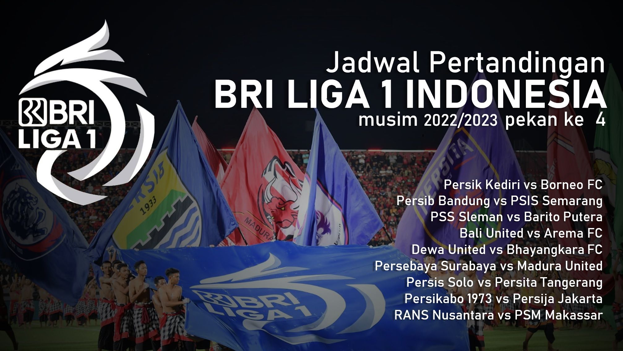 Jadwal Acara TV Indosiar Hari ini, Jumat 12 Agustus 2022: Live BRI Liga 