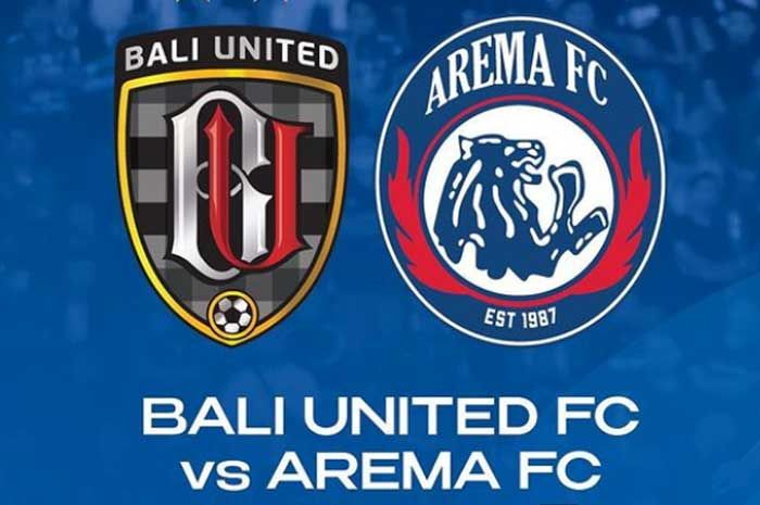 Link live streaming, line up dan head to head Bali United vs Arema FC malam ini, Sabtu, 13 Agustus 2022.